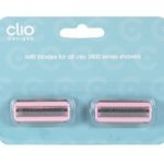 Clio Designs Refill Blades for all Clio 3800 Series Shavers (2 Packs of 2)