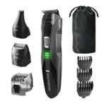 Remington PG6025 All-in-1 Lithium Powered Grooming Kit, Trimmer (8 Pieces)