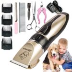Professinal Rechargeable Cat Dog Animal Hair Trimmer Electric Pet Hair Fur Remover Cutter Shaver Grooming Clipper Haircut Machine by Cola Dog
