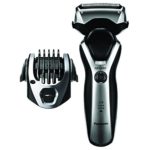 Panasonic ES-RT47-S Arc3 Electric Razor, Men’s 3-Blade Cordless, Comb Trimming Attachment Included, Wet Dry Operation