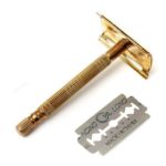 Vintage Razor Safety Double Edge Blade Men Face Handheld Manual Shaver by Abcstore99