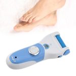 Ckeyin Professional Powerful Rechargeable Electric Callus Remover Foot Care Smoother Pedicure Kit Dead Skin Remover Grinding Foot Control – No Box (Packed Safely in Bubble Bag)