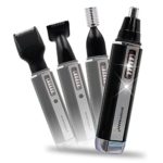 Nose Hair Trimmer,Sokos Stubble Trimmer with Waterproof Rechargeable 360 Degree Electric Beard Sideburn Eyebrow Underarms Hair Shaver Groomer Set (4 in 1)