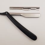 BARBER STRAIGHT CUT THROAT SALON SHAVING RAZOR SHAVETTE RASOI RASOIRS free 10 BLADES Free shipping