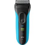 Braun Series 3 ProSkin 3010s Wet&Dry Electric Shaver for Men / Rechargeable Electric Razor, Blue