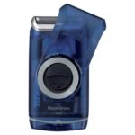 Braun washable Pocket Mobile Shaver Men,transparent blue