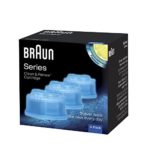 Braun Clean and Renew 3 Pack, Cartridge, Refill, Replacement Cleaner, Cleaning Solution
