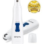 Siensync Electric Pet Nail Grinder – Gentle Paw Grinder for Trimming Pet Nails, Plastic Claw Care Nail Grooming Clipper for Dogs, Cats, Hamsters, Rabbits and Birds