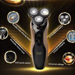 3D Kemei Men Washable Razor Rechargeable Rotary Electric Shaver by Abcstore99