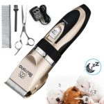 Dog Shaver Cllippers Low noise Oneisall Rechargeable Cordless Electric Queit Hair Clippers Set for Dog Cat