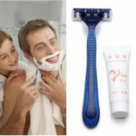 1Pcs Portable Disposable Manual Razor Shaver With Shaving Cream by Abcstore99