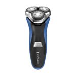 Remington PR1285 R8 Wet & Dry Rotary Shaver, Men’s Electric Razor, Electric Shaver, Blue, Coordless (Certified Refurbished)