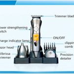 KM 580A Rechargeable Hair Grooming Trimmer Clipper Bear Ear Razor Shaver Kit by Abcstore99