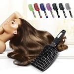 Professional Healthy Paddle Cushion Hair Loss Massage Brush Hairbrush Comb Scalp