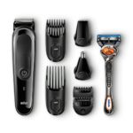 Braun Multi Grooming Kit MGK3060 8-in-1 Beard / Hair Trimmer for Men, Precision Face and Head Trimming