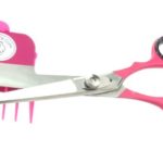 Scaredy Cut Silent Pet Grooming Kit For Cats & Dogs – Quiet Alternative to Electric Clippers For Sensitive Pets – Right-Handed, Pink