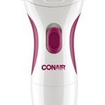Conair Satiny Smooth Ladies Twin Foil Shaver with pop-up Trimmer; Use Wet or Dry