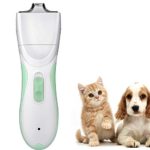 TurnRaise Professional Pet Grooming Clipper,Low Noise Electric Trimmer with Detachable Micro-serrated Ceramic Blade suit for trimming fur around rump, paw, ears, eyes, face