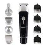 SUPRENT Beard Trimmer Kit, 5 in 1 Multi-functional Body Groomer Kit of Mustache Trimmer, Nose Hair Trimmer and Precision Trimmer, Waterproof and Rechargeable Cordless (BT235B)