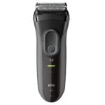 Braun Series 3 ProSkin 3000s Rechargeable Electric Shaver for Men, Black