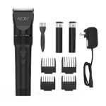 Abody Hair Clipper Cordless Hair Trimmer Electric Hair Shaver Ceramic Titanium Blade for Adults & Babies