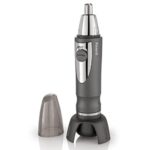 Fancii Professional Nose & Ear Hair Trimmer with LED Light, Water Resistant, Stainless Steel Blades, and Battery Power