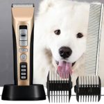 Professional Heavy Duty Pet Grooming Clippers Dog Clippers Pet Grooming Kit for Thick Hair Dogs, Cats and Horses …