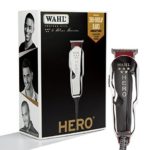 Wahl Professional 5-Star Hero Corded T Blade Trimmer #8991 – Great for Barbers and Stylists – Powerful Standard Electromagnetic Motor – Includes 3 Guides, Oil, and Cleaning Brush