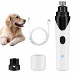 Love Pet Home Dog Nail Grinder, Pets Electric Nail Trimmer Clipper for Dogs Cats and Small Medium Pets, Rechargeable and Portable – Includes USB Wire