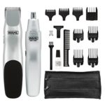 Wahl Groomsman Battery Powered Beard, Mustache, & Nose Hair Trimmer For Detailing and Grooming – By The Brand Used By Professionals – Model 5621