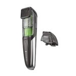 Remington MB6850 Vacuum Stubble and Beard Trimmer, Lithium Power and Adjustable Length Comb w/ 11 Length Settings (2-18mm)