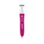 Conair Satiny Smooth Ladies All-in-One Personal Groomer, Battery Operated Ladies Shaver, Use Wet or Dry