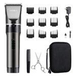 WONER Hair Trimmers, Quiet Cordless Rechargeable Hair Clippers, 16-piece Home Hair Cutting Kit, Body Hair Removal Machine for Women Father Mother Baby