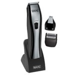Wahl Lithium Ion Integrated All-in-One Trimmer 9867-300 Rechargeable Electric Shaver For Men’s Grooming with 3 Interchangeable Heads, Lithium Ion Battery & Quick Charge Option