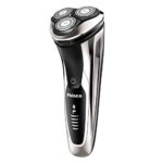 Phisco Electric Shaver Razors for Men USB Quick Rechargeable Electric Razor IPX7 Wet & Dry Rotary Shavers for Men with Pop-up Trimmer, Black