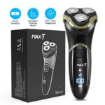 Electric Shaver for Men,TedGem 3D Rotary Shaver Razor Wet & Dry Waterproof IPX7 Electric Razor USB Rechargeable Beard Pop-up Trimmer Cordless Foil Shaver, Best Gift For Father Husband Boyfriend Brothe