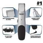 Wahl Groomsman Cord/Cordless Beard, Mustache Hair & Nose Hair Trimmer for Detailing & Grooming – Model 5623