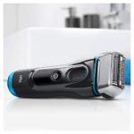 Braun Electric Razor for Men, Series 5 5190cc Electric Shaver with Precision Trimmer, Rechargeable, Wet & Dry, Clean & Charge Station and Travel Case