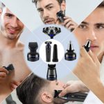 Electric Razor, Electric Shavers for Men, Waterproof Mens rotary facial shaver, Portable Shaver Cordless Travel USB Rechargeable with Lithium battery by FENOZA