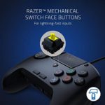 Razer Raion Fightpad for PS4, PS5 Fighting Game Controller: 8 Way D-Pad – Mechanical Switch Front Buttons – 3.5mm Headset Jack – Black