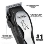 Wahl Clipper Pet-Pro Dog Grooming Kit – Quiet Heavy-Duty Electric Corded Dog Clipper for Dogs & Cats with Thick & Heavy Coats – Model 9281-210