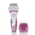 Panasonic Cordless All-in-One Advanced Wet & Dry Rechargeable Womens Electric Shaver For Sensitive Skin With Bikini Attachment and Pop-Up Trimmer