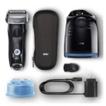 Braun Electric Razor for Men, Series 7 7880CC Electric Shaver With Precision Trimmer, Rechargeable, Wet & Dry Foil Shaver, Clean & Charge Station & Travel Case
