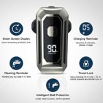 SKEY Electric Shavers for Men Electric Razor for Men 5 in 1 Cordless Electric Rotary Shavers for Blad Men,Grooming Kit with Beard&Hair&Nose Trimmer Facial Cleansing&Massage Brush,IPX6-Waterproof