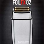 BaBylissPRO FXFS2 FOILFX02 Cordless Metal Double Foil Shaver, Silver