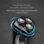 Remington PR1235 R3 Power Series Rotary Shaver, Men’s Electric Razor, Electric Shaver, Black