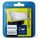 Philips Norelco QP220/80 OneBlade Replacement Blades, 2 Count