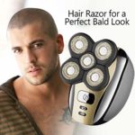 Electric Razor for Men Head Shaver for Bald Men Grooming Kit 5 in 1 Wet Dry Rotary Shavers Nose Hair Beard Trimmer Clippers Facial Cleansing Brush Cordless Waterproof USB Charging Rechargeable