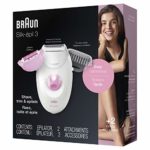 Braun Epilator Silk-epil 3 3-270, Hair Removal for Women, Shaver & Trimmer