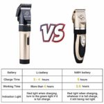 ENJOY PET Dog Clippers, Low Noise Pet Electric Clippers & Blades Rechargeable Dog Trimmer, Professional Cordless Pet Grooming Tool with Comb Guides Scissors Kits for Dogs Cats Animal Horse Clippers